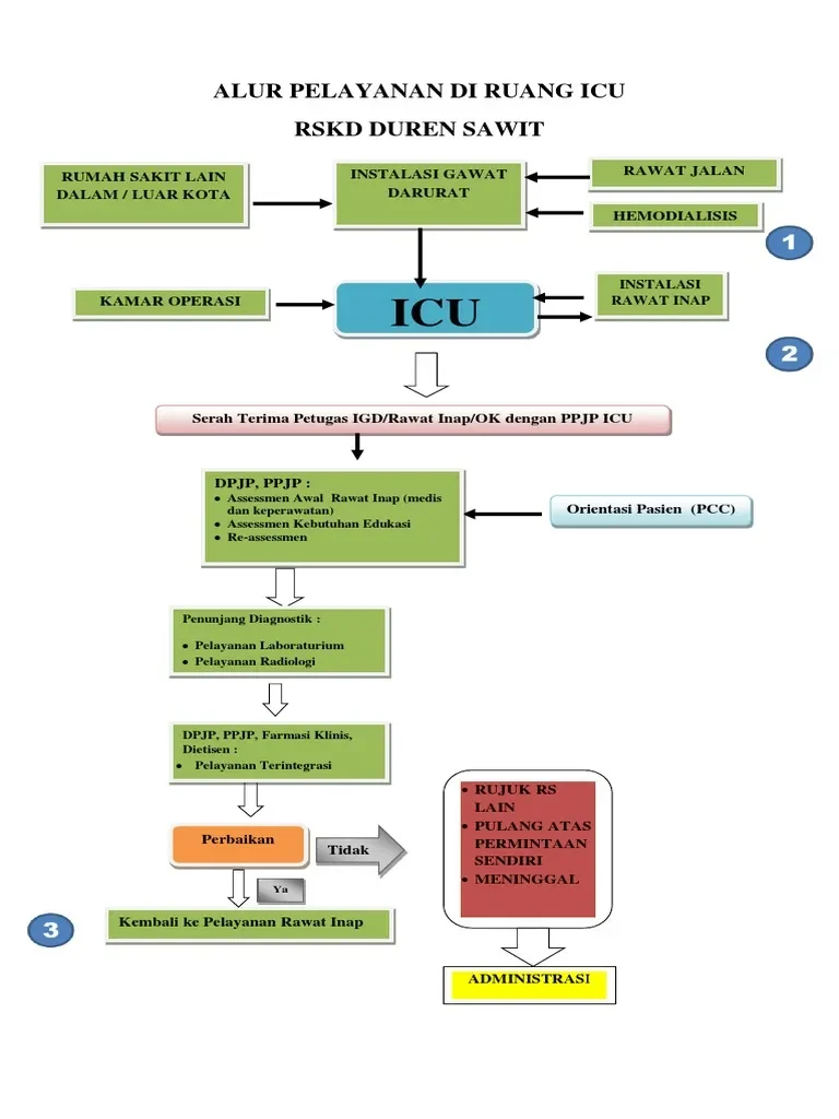 Alur layanan ICU & Perinatologi